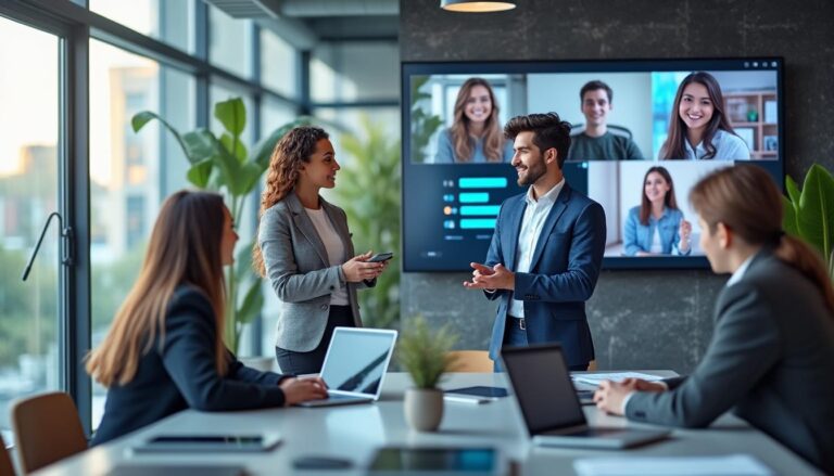 découvrez comment adopter une posture managériale efficace pour relever les défis de communication liés au management hybride et assurer la cohésion de vos équipes.